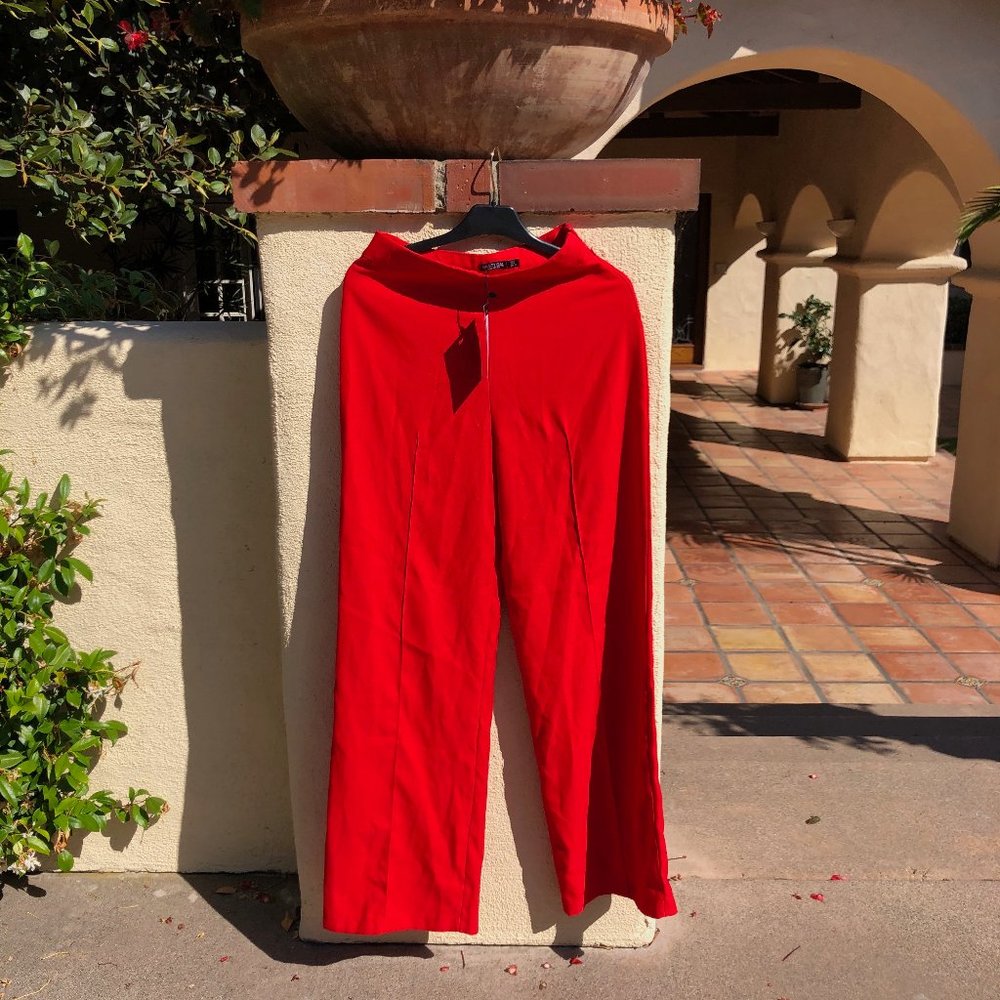 Brand New Pintuck Wide Leg Pants